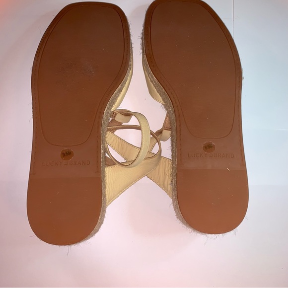Lucky Brand wedge sandals - Picture 6 of 11